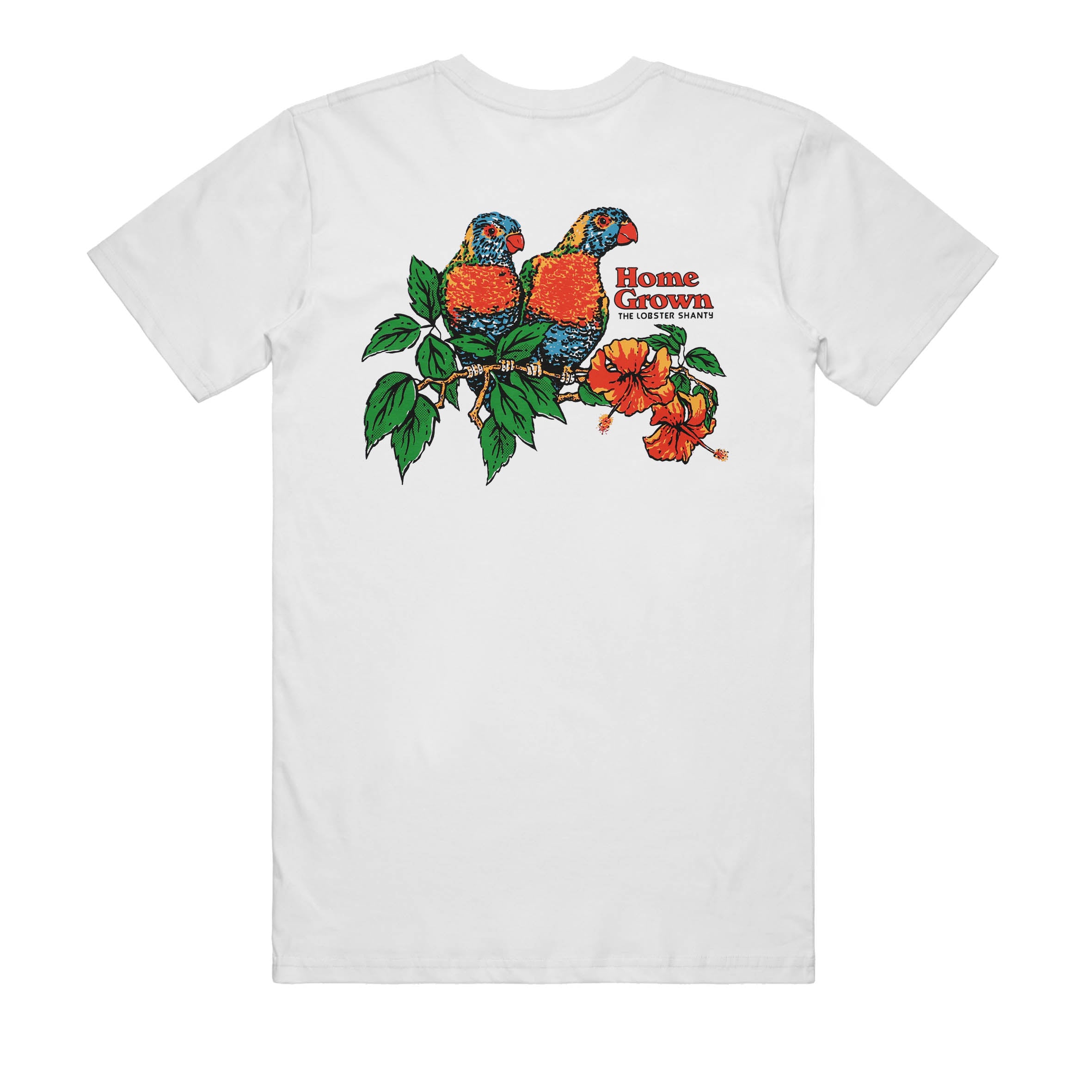 Home Grown - White Tee – Lobster Shanty