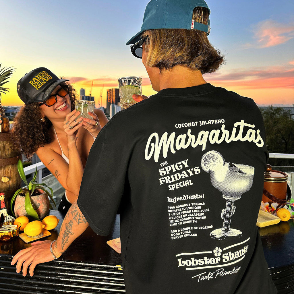 margarita tee t-shirt burleigh vintage spicy tiki bar